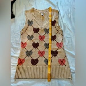 Vneck sweater vest